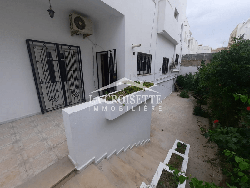 Rez-de-chaussée de villa S+3 à Ain Zaghouan Nord